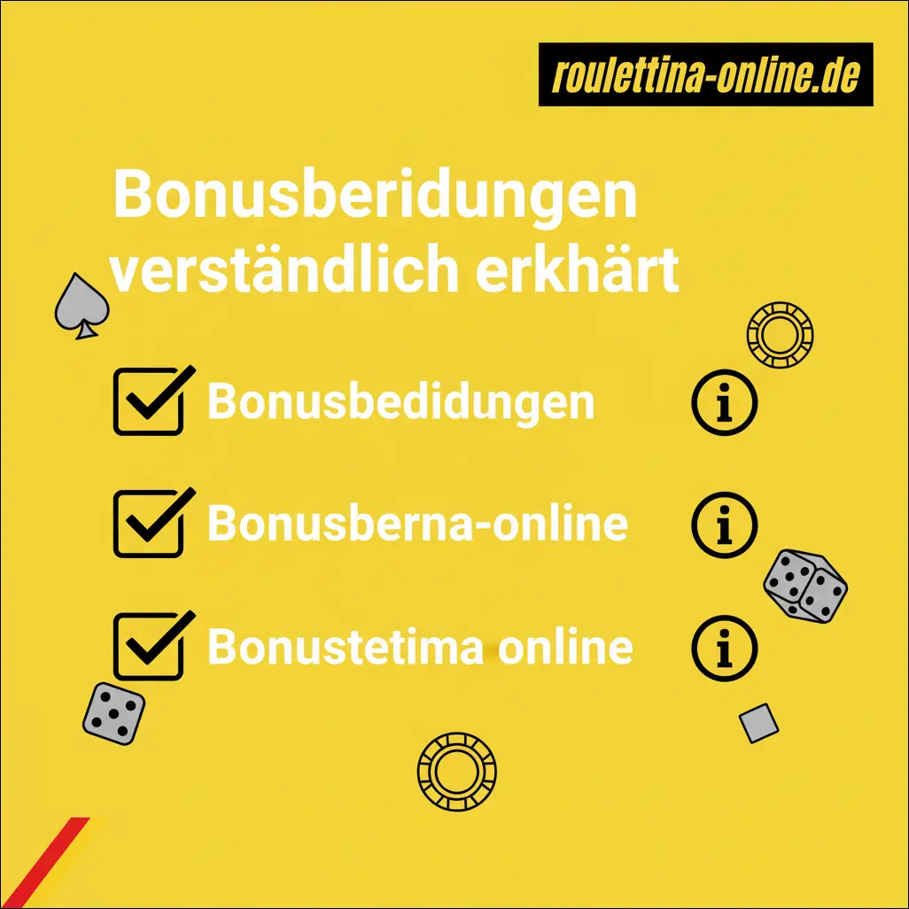 Bonusbedingungen